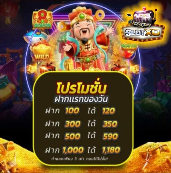 ดาวน์โหลด slotxo สําหรับ android ปรโมชั่น